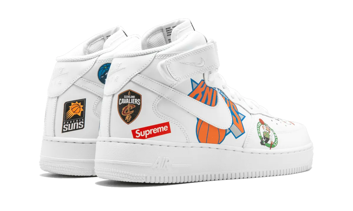 Street Performance Easy Flex Air Force 1 MID 07 / Supreme "NBA"