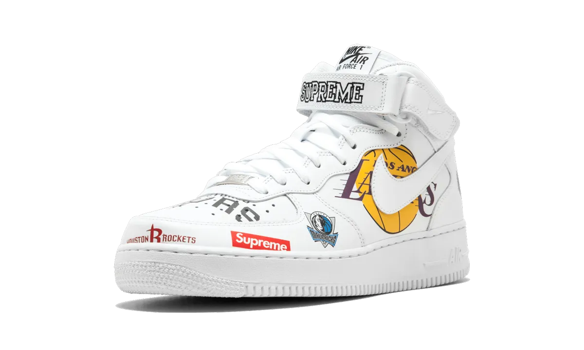 Quick Drying Air Force 1 MID 07 / Supreme "NBA"