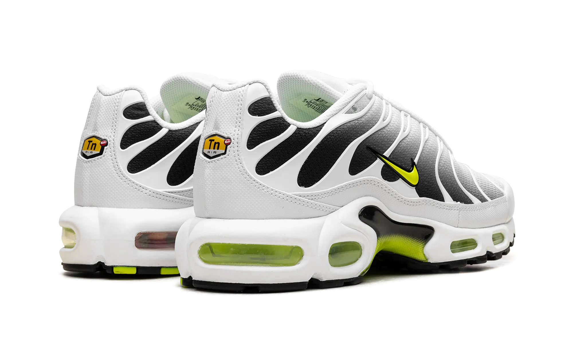 Air Max Plus "White Black Volt" weekend