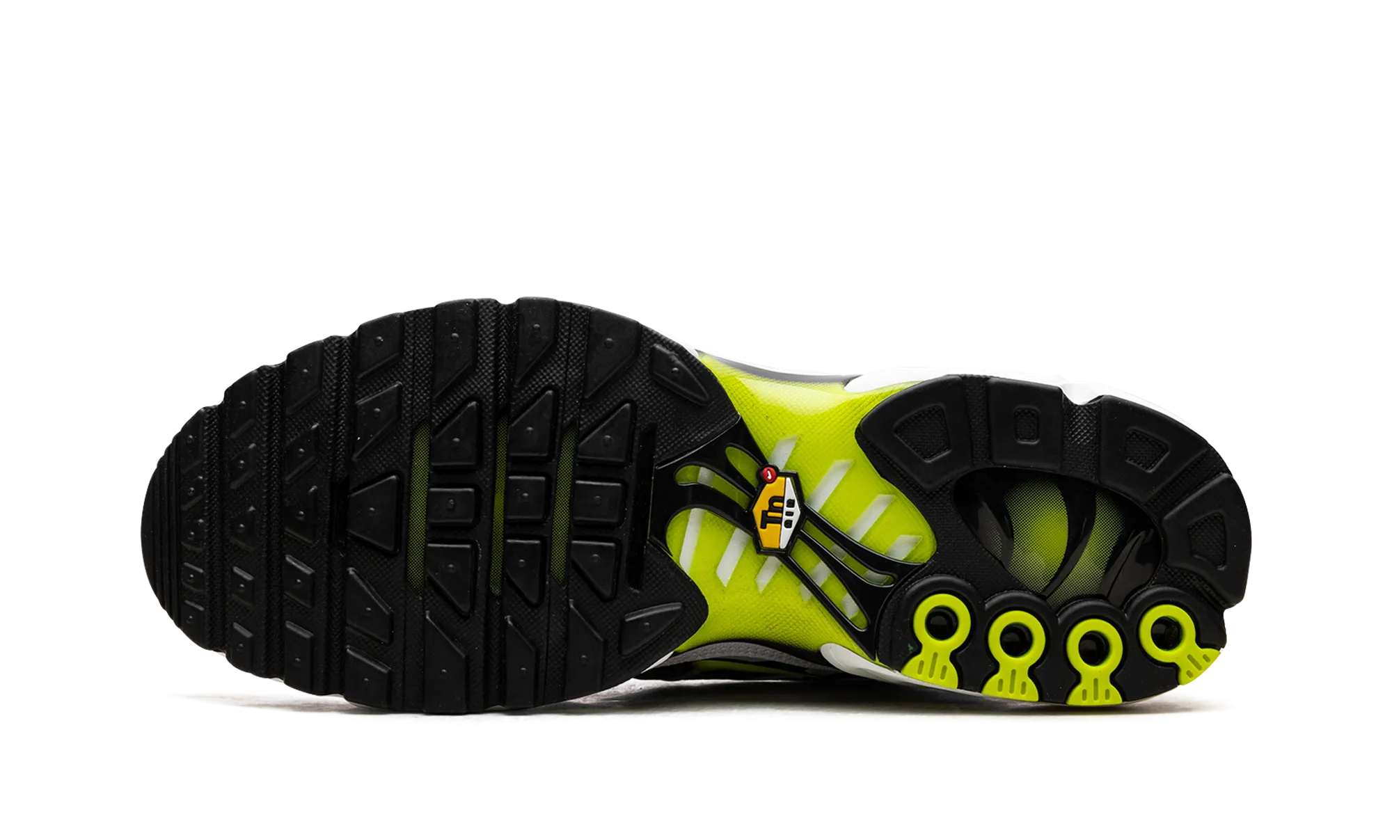 Ankle hug Air Max Plus "White Black Volt"