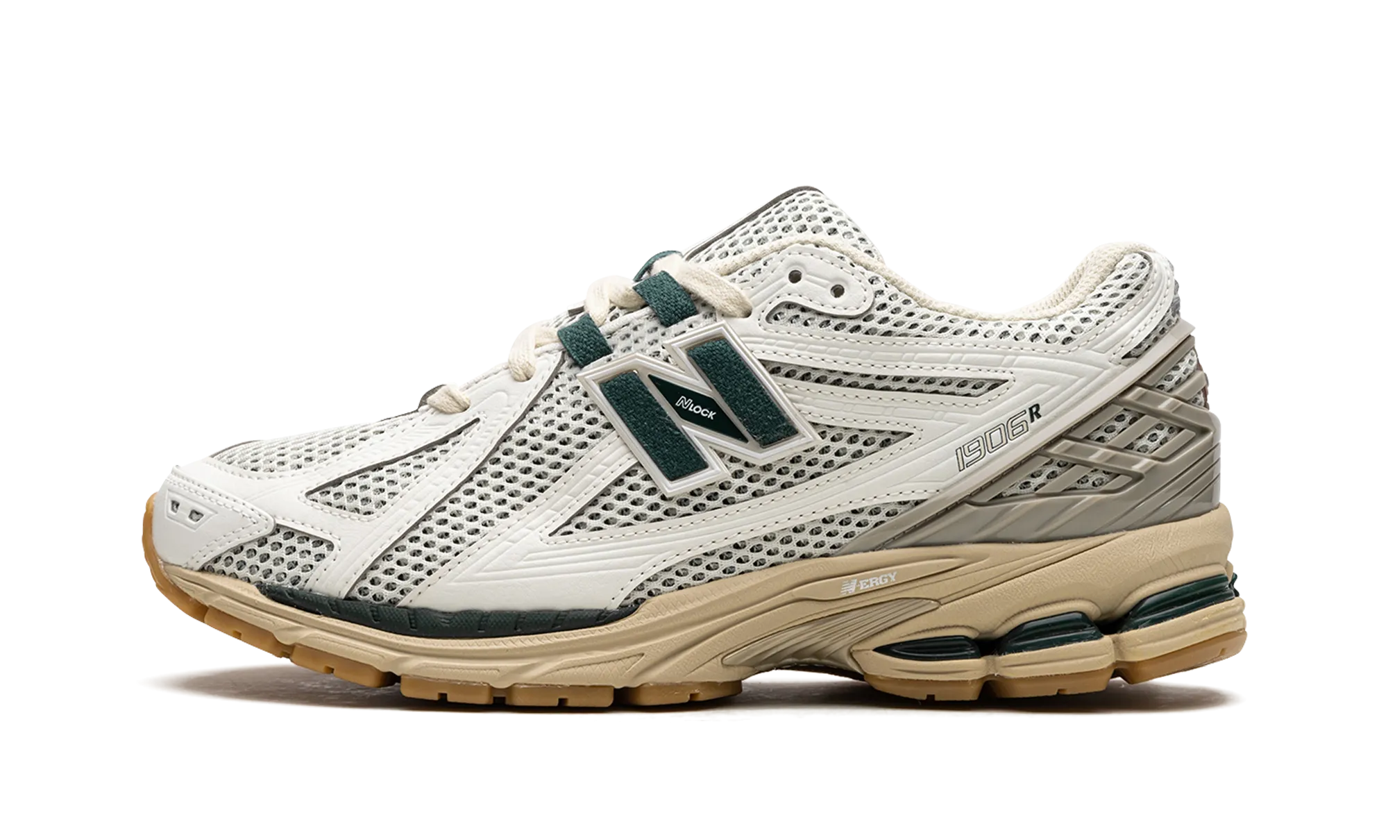 sports activities maximalist - style shoes 1906R "White Green Cream"