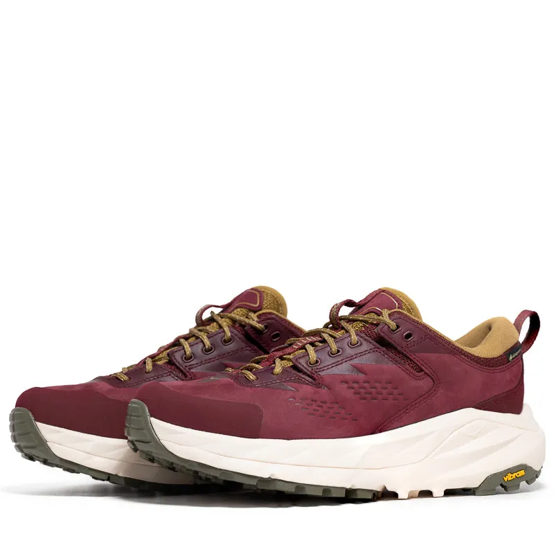 Hoka Kaha Low GORE-TEX TP - Varsity Burgundy/Alabaster Everyday Sport Jumping Support