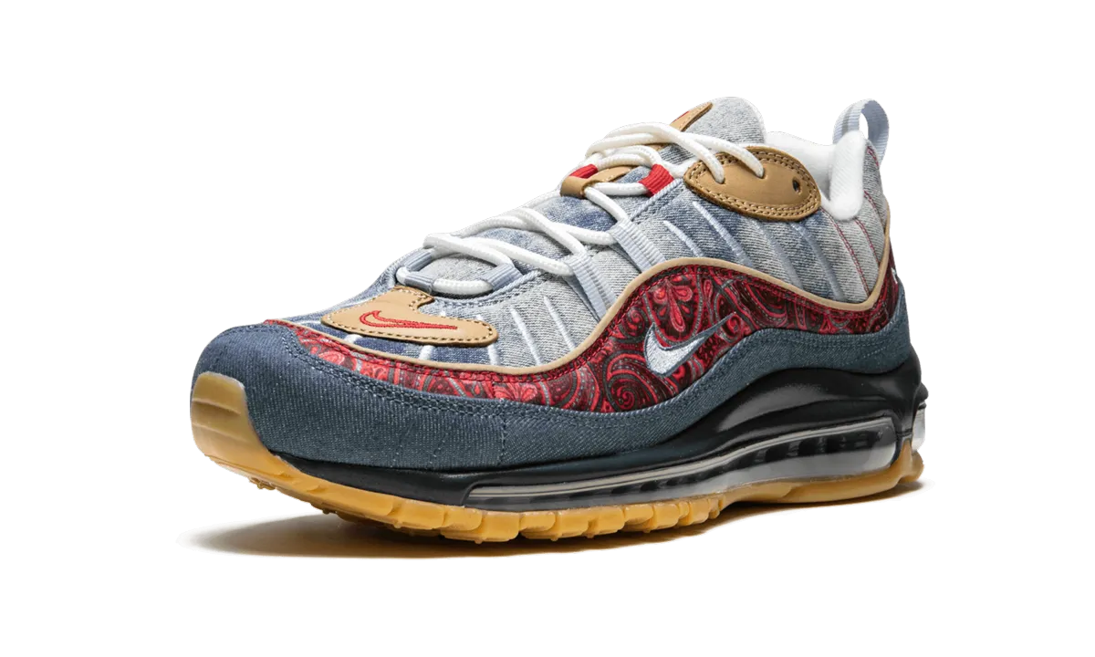 TPU - sole shoes Color run Air Max 98 "Wild West"