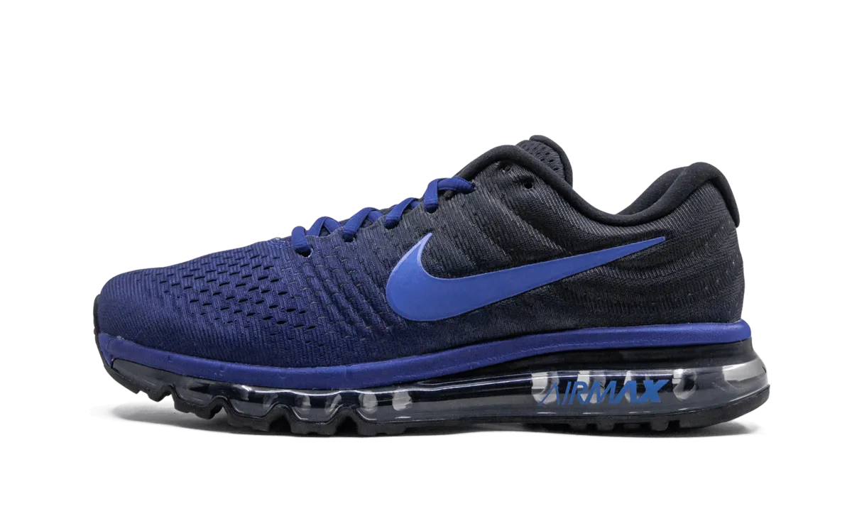 hiking - like running shoes blue shoes Air Max 2017 "NAVY"