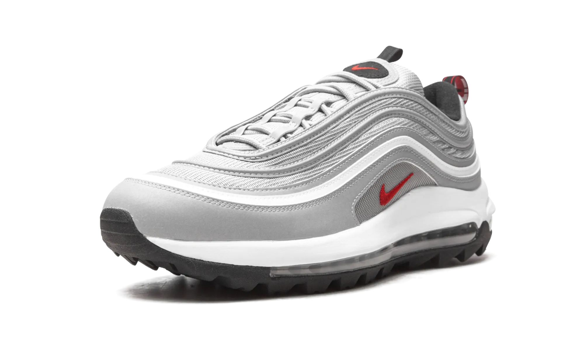 Air Max 97 Golf "Silver Bullet" running in a plateau shoes Outsole Pattern