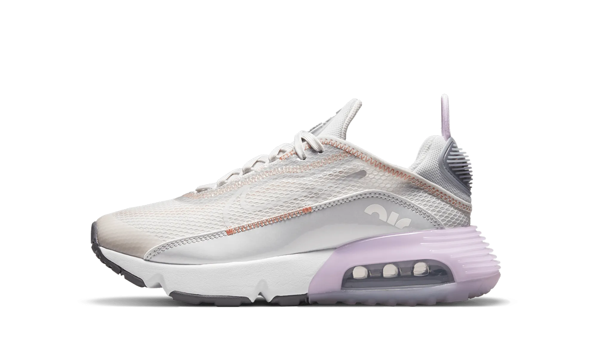 Air Max 2090 "White" muted colors hard - rubber sole shoes
