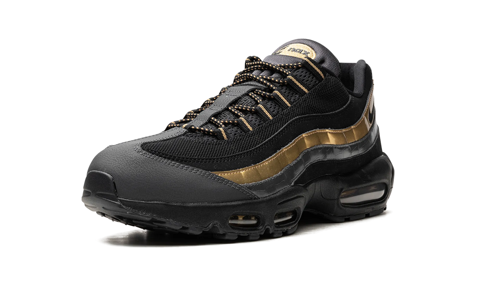 ArchSupport school shoes Air Max 95 Premium "BLK/GOLD"