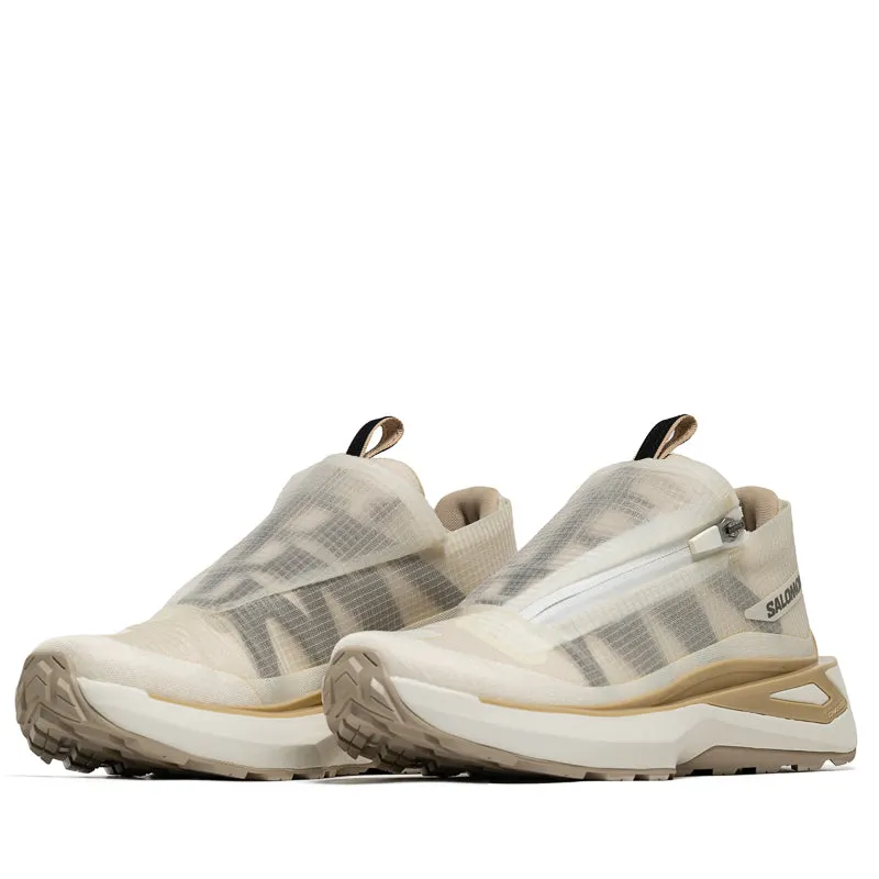 Salomon Odyssey ELMT Advanced Clear - Vanilla Ice/Bleached Sand Impact Resistant Toe Cap Breathable Jacquard Weave
