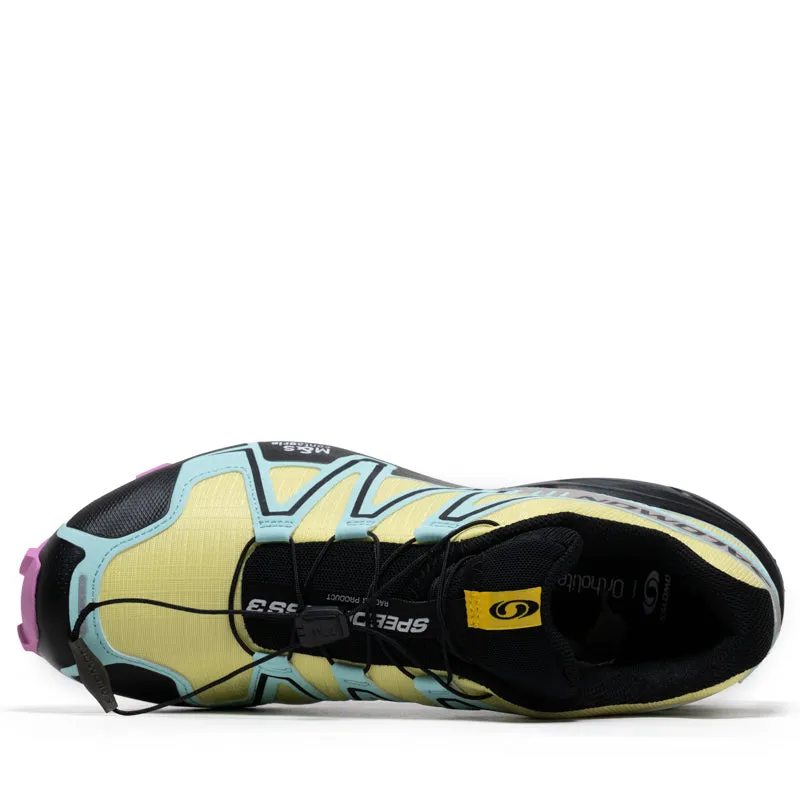 Salomon Speedcross 3 - Yellow Iris/Iced Aqua Ergonomic Design