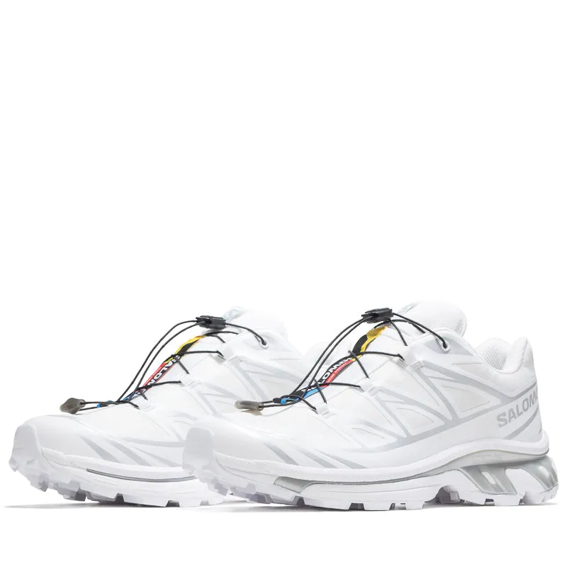 Water Resistant Weave Responsive Footbed Salomon XT-6 Gore-Tex - White/White