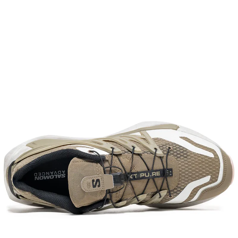 Durable Outsole Rubber Distinctive Design Salomon XT PU.RE Advance - Fallen Rock/Stone Gray