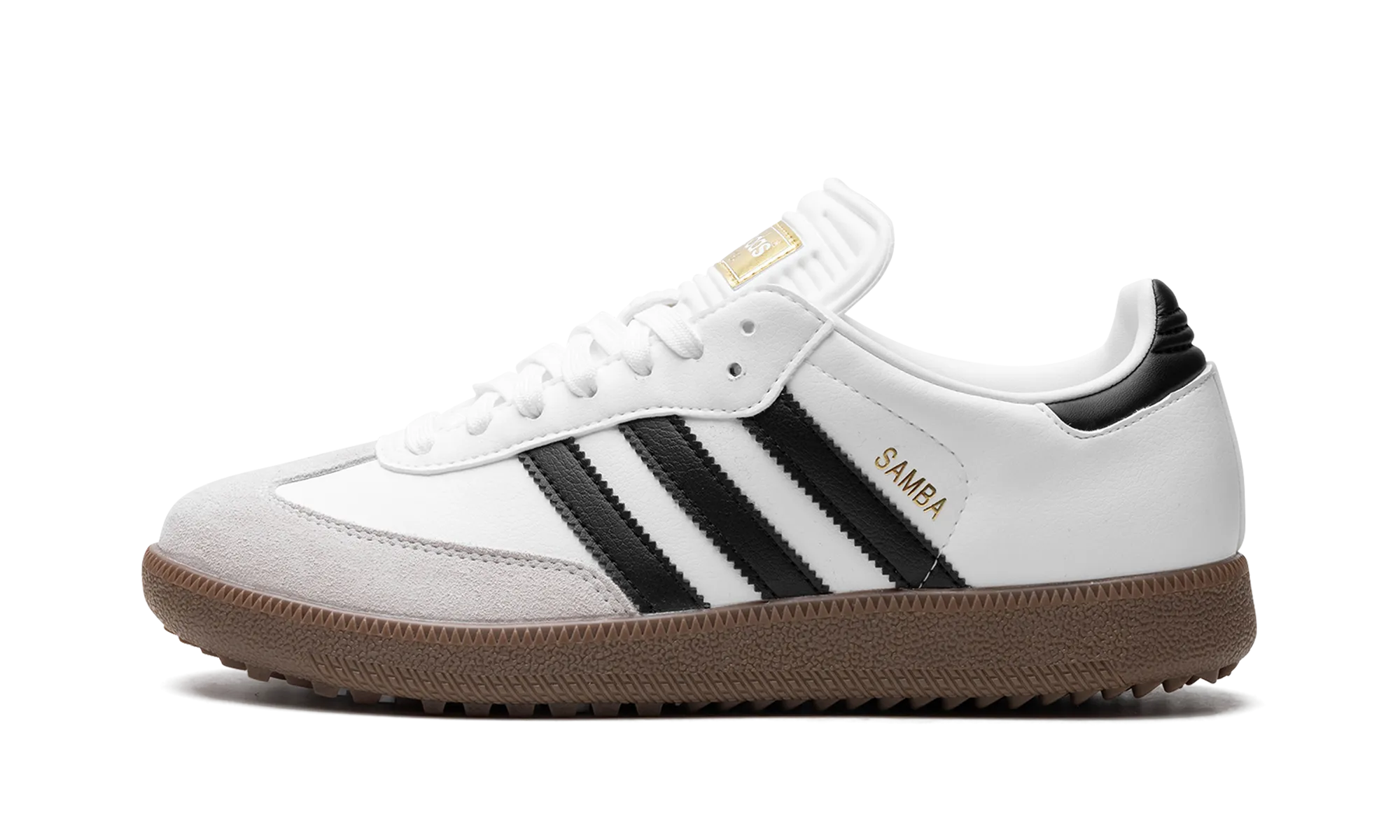 Closed Toe Race Walk Samba Golf "Cloud White Core Black Gum"