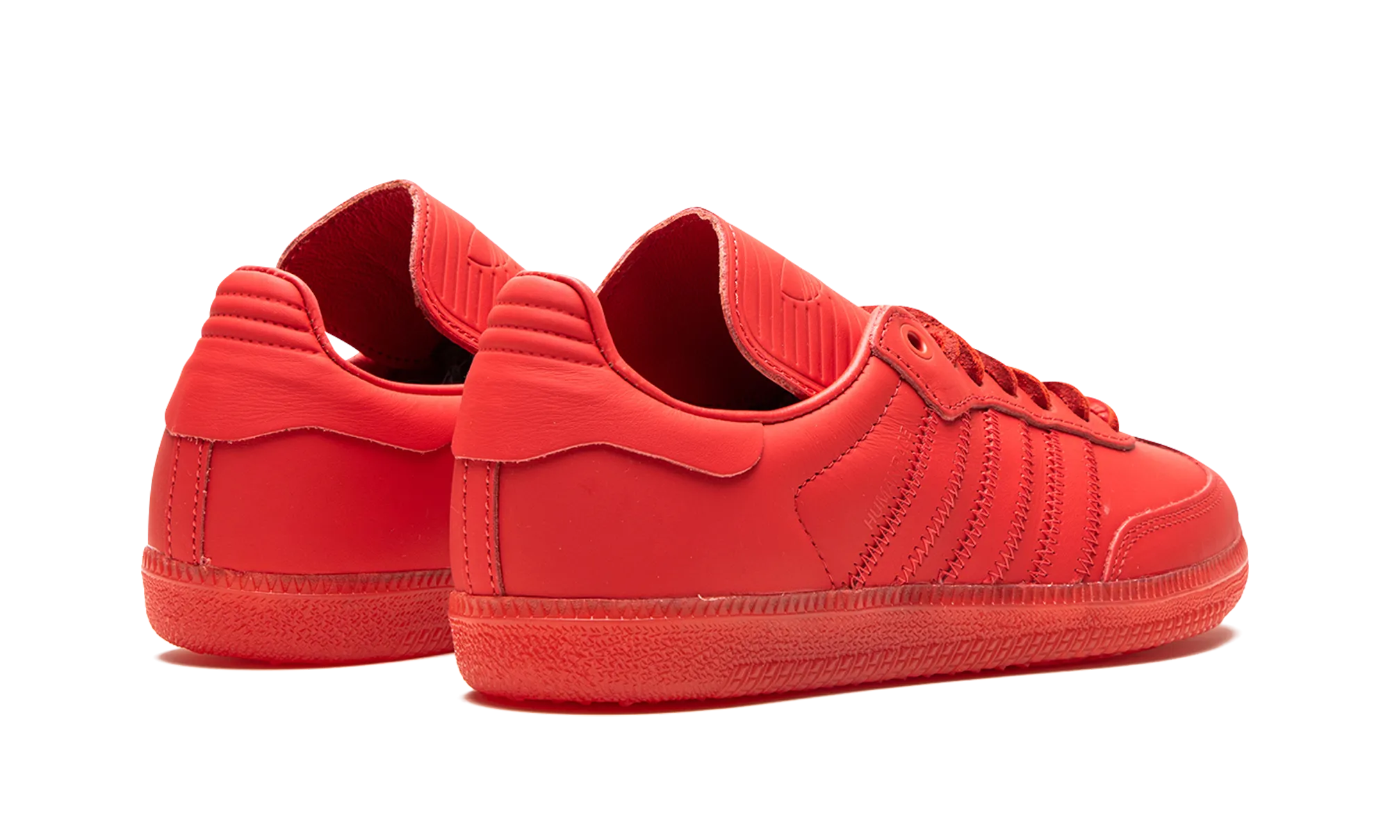 Classic Look Orange Pop Samba Humanrace "Pharrell Williams - Red"