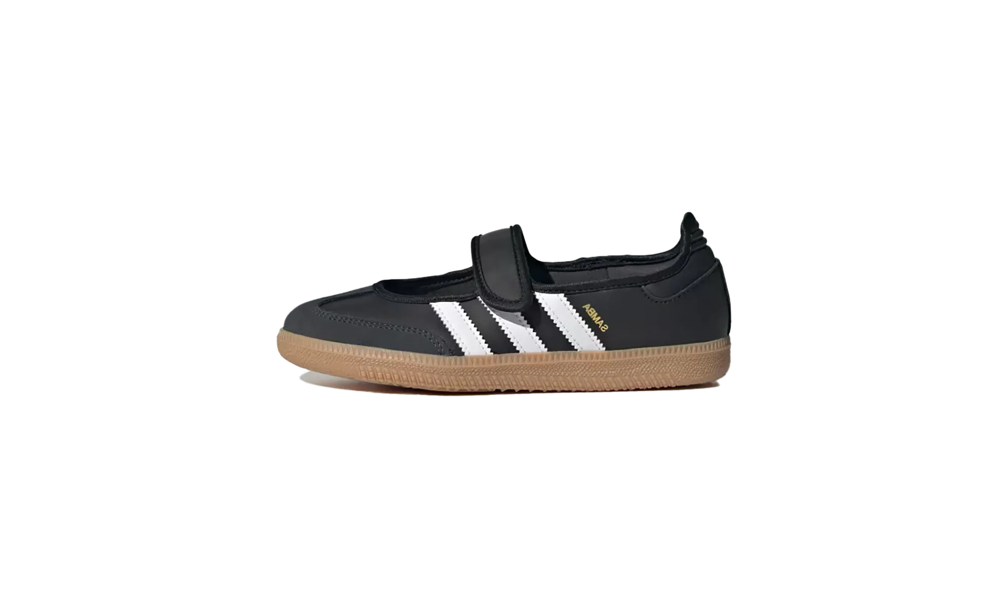 Quick Steps Mesh Detail Samba Jane GS "Black / Gum"