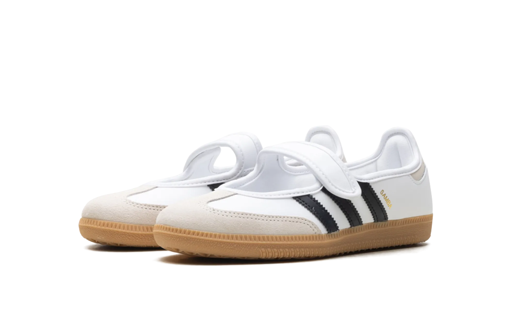 Velcro Closure Samba Jane GS "White Alumina Gum"