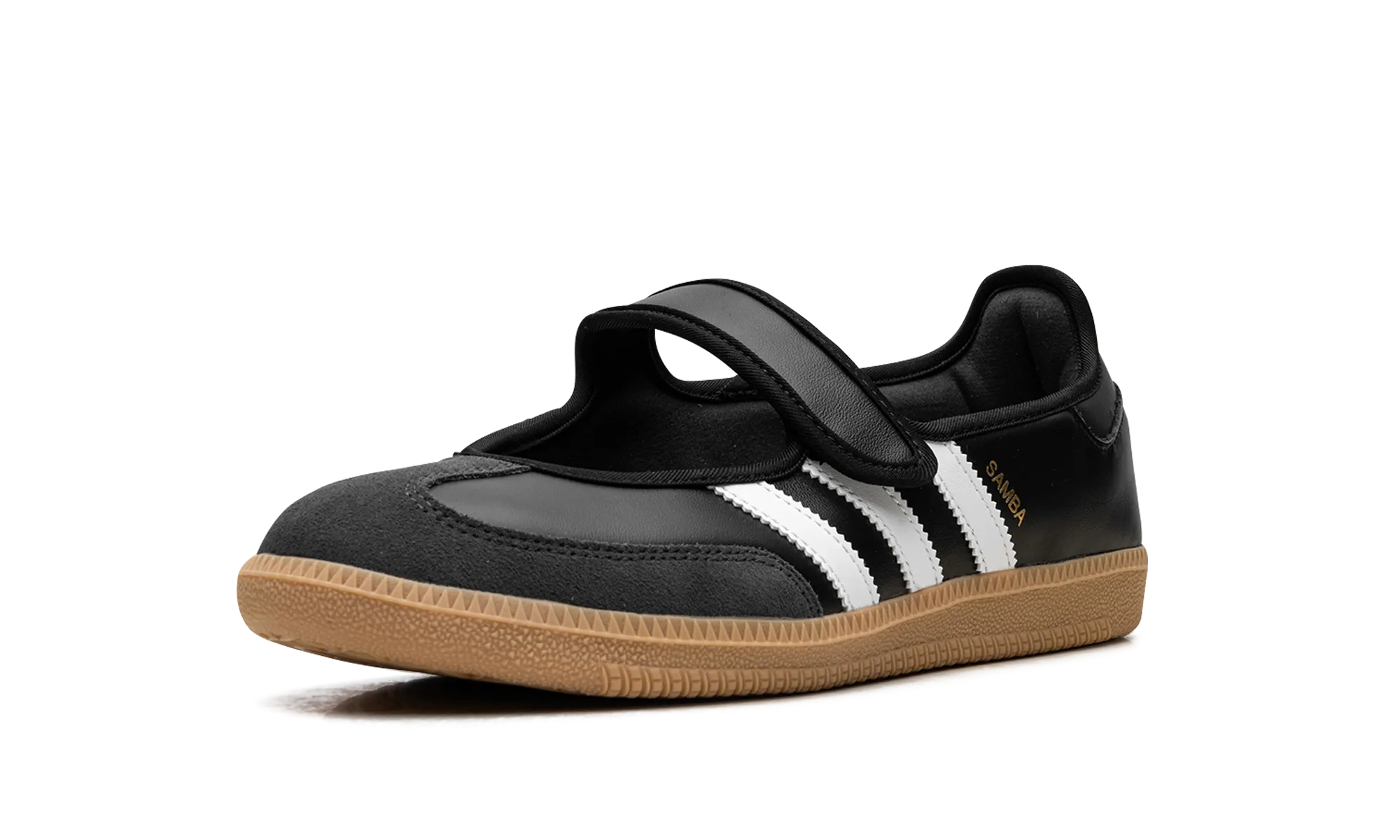 Samba Jane WMNS "Black White Gum" Glow Run