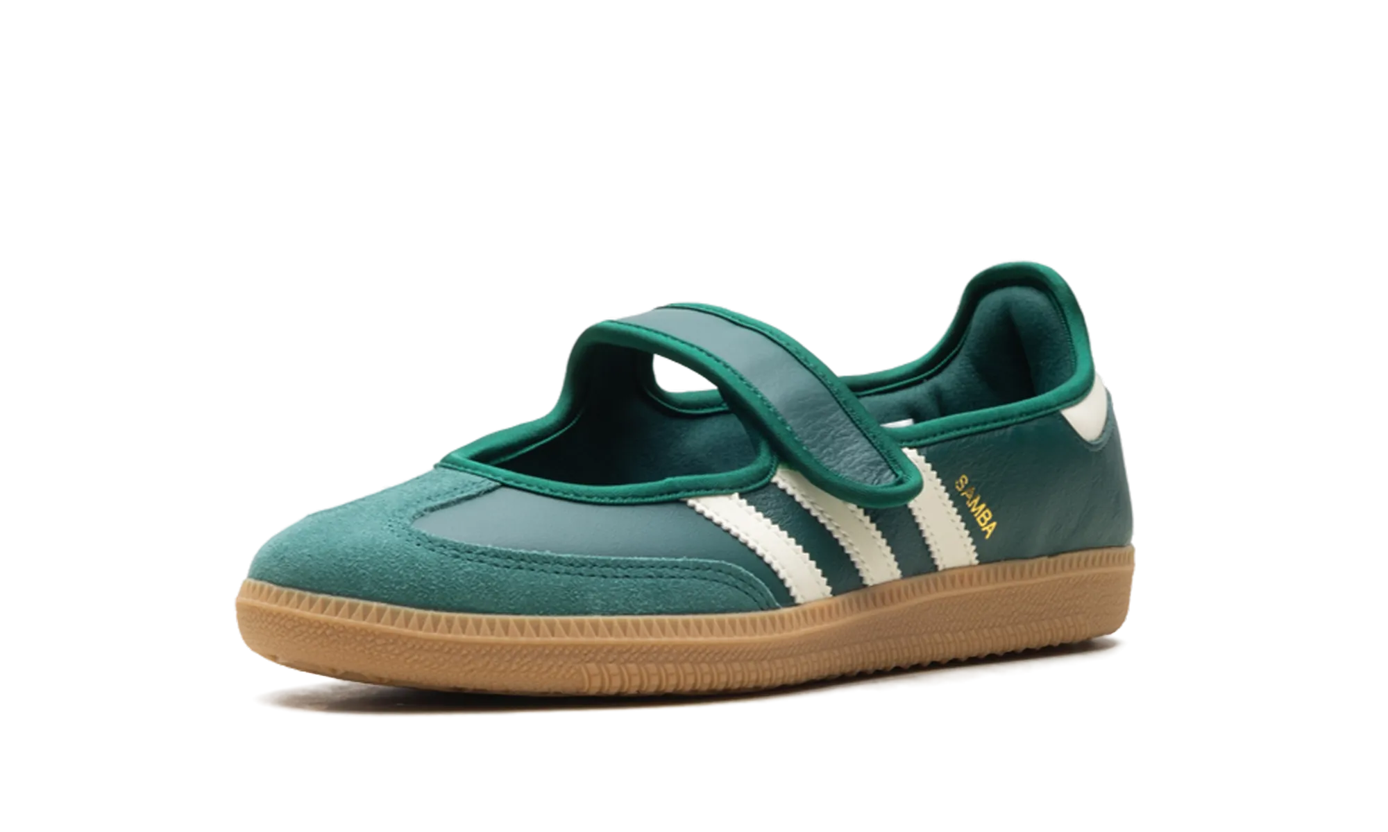 Samba Jane WMNS "Green White Gum" Minimal Texture Flat Style