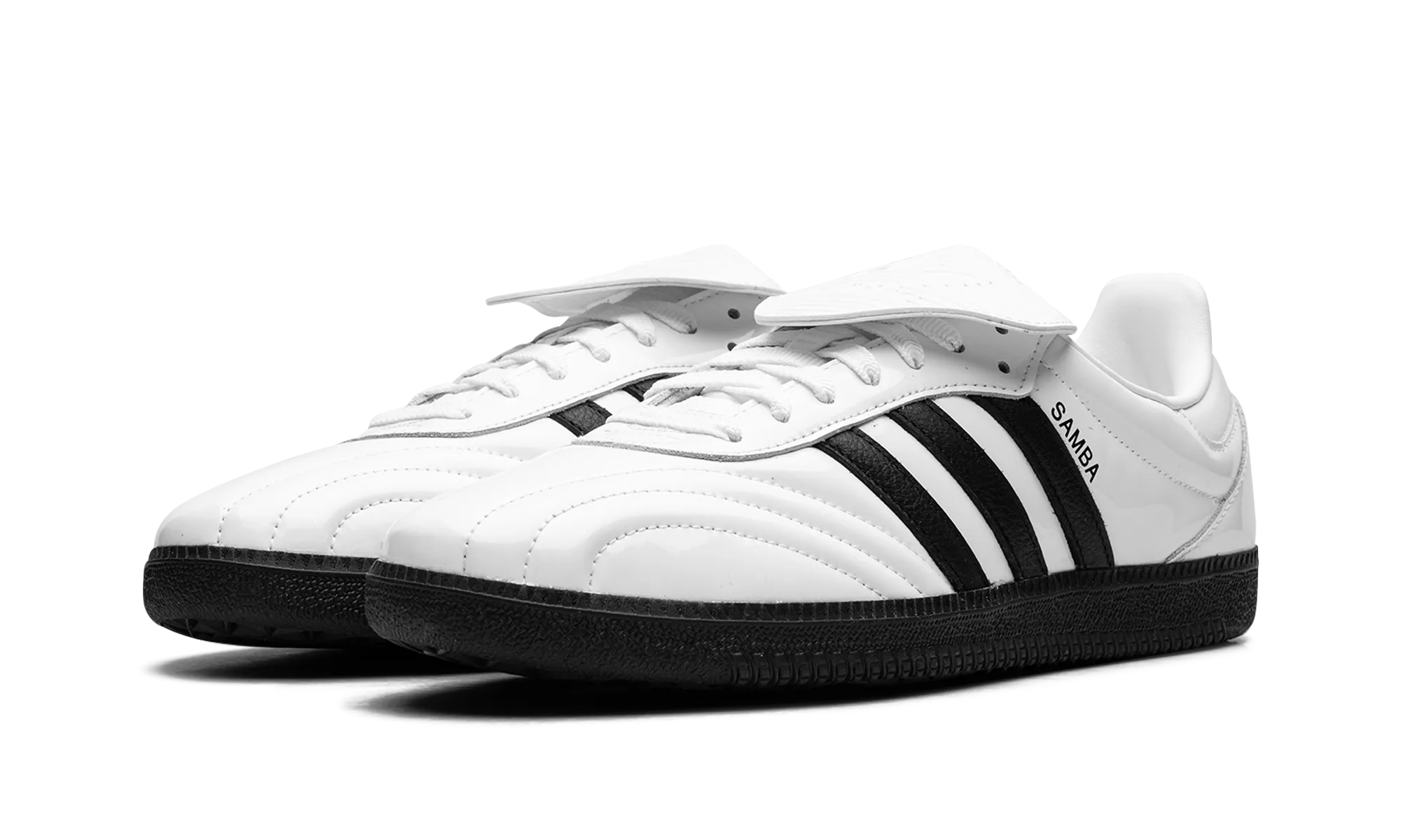 Samba LT WMNS "Cloud White" Flat Outsole Knit Fresh