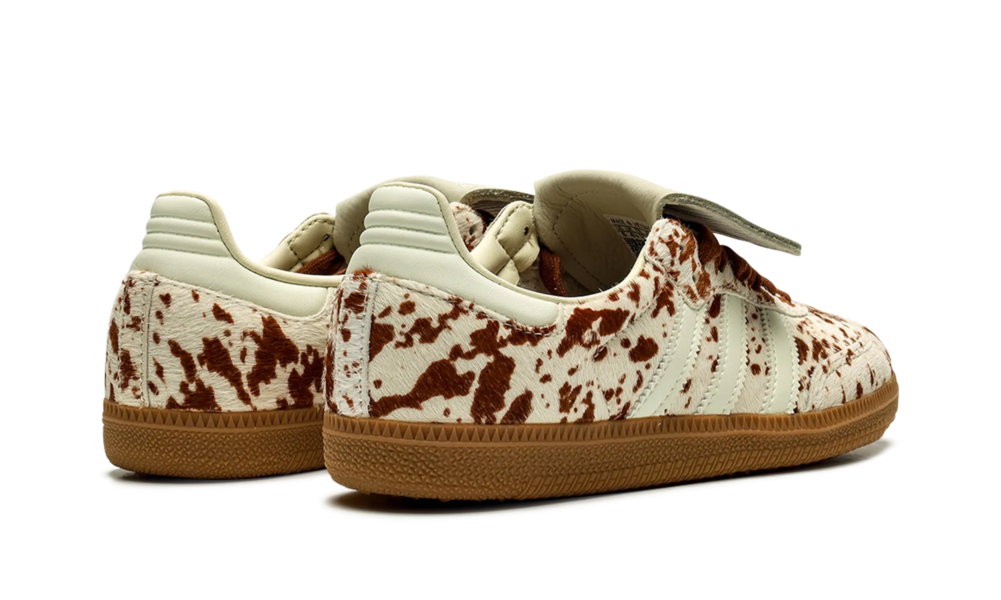 Samba LT WMNS "Cow Print Brown White" Cushioned Footbed