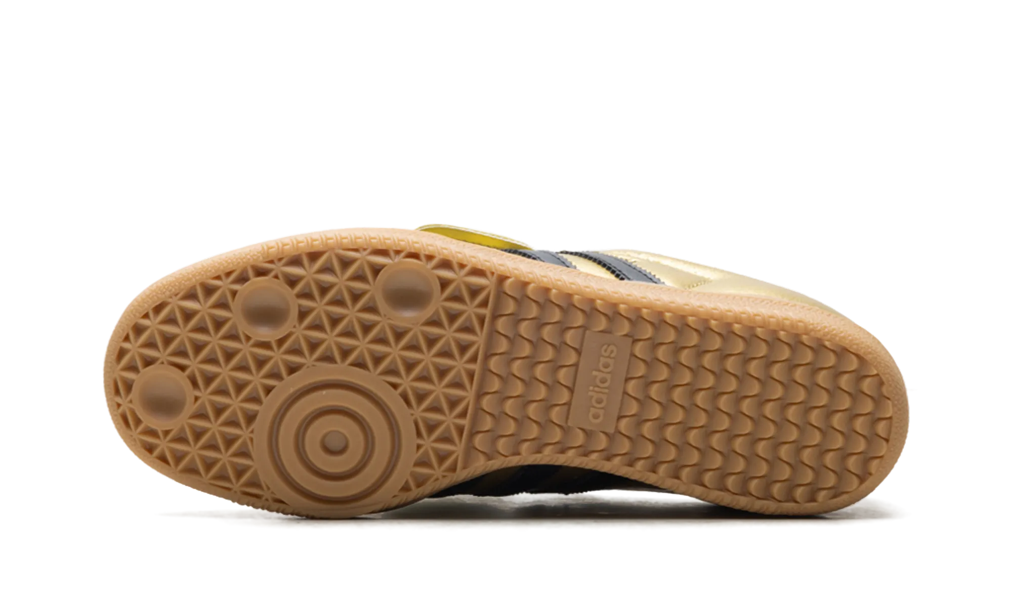 Samba LT WMNS "Gold Metallic Black Gum" Elastic Sides