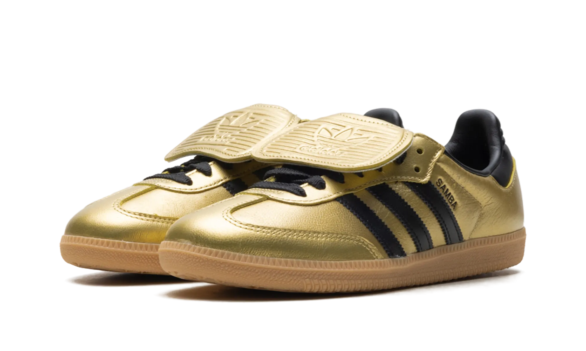Samba LT WMNS "Gold Metallic Black Gum" Photo Day
