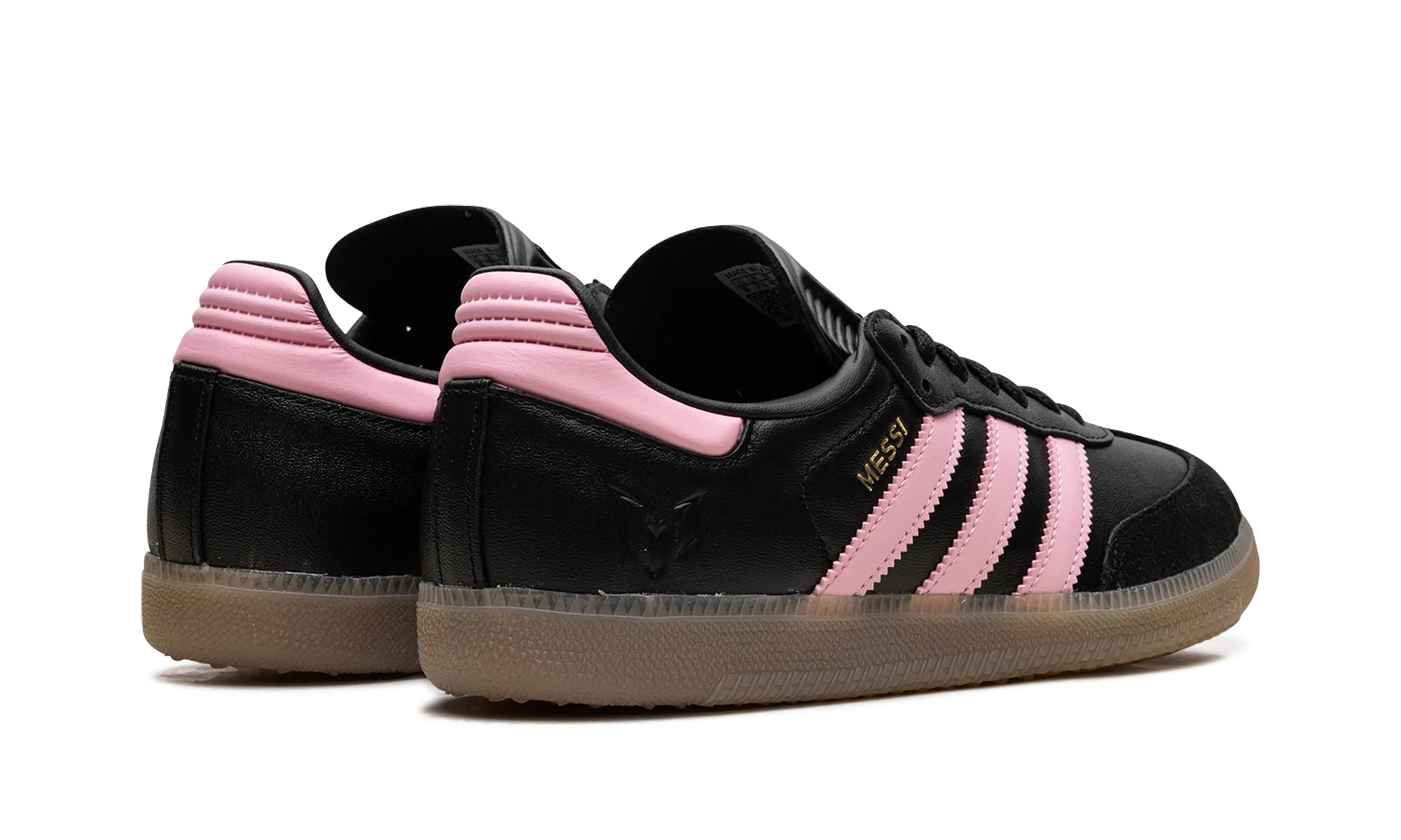 Eco Wear Samba Messi Indoor "Core Black / Gold Metallic / Gum"