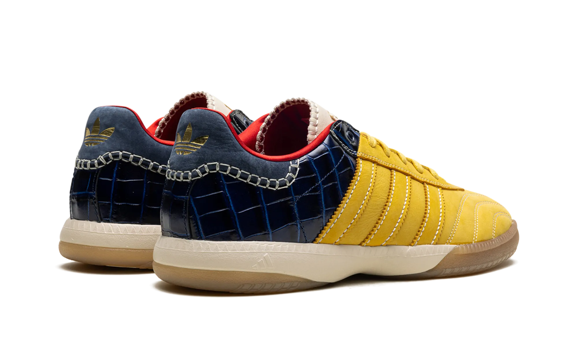 Hop Hike Samba Millenium "Wales Bonner - Fade Gold / Navy Croc"