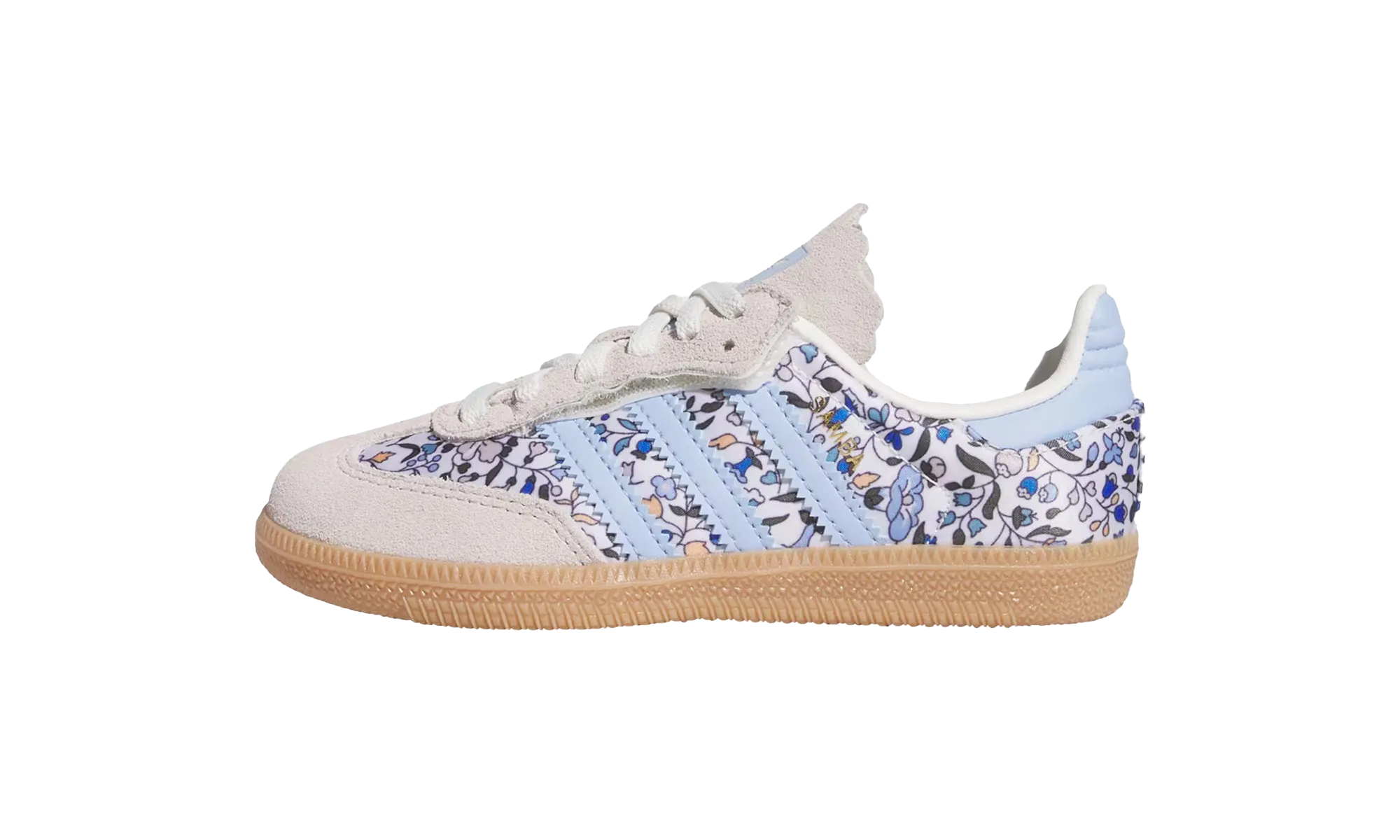 Lead Step Samba OG Comfort Closure PS "Liberty London Blue Floral"