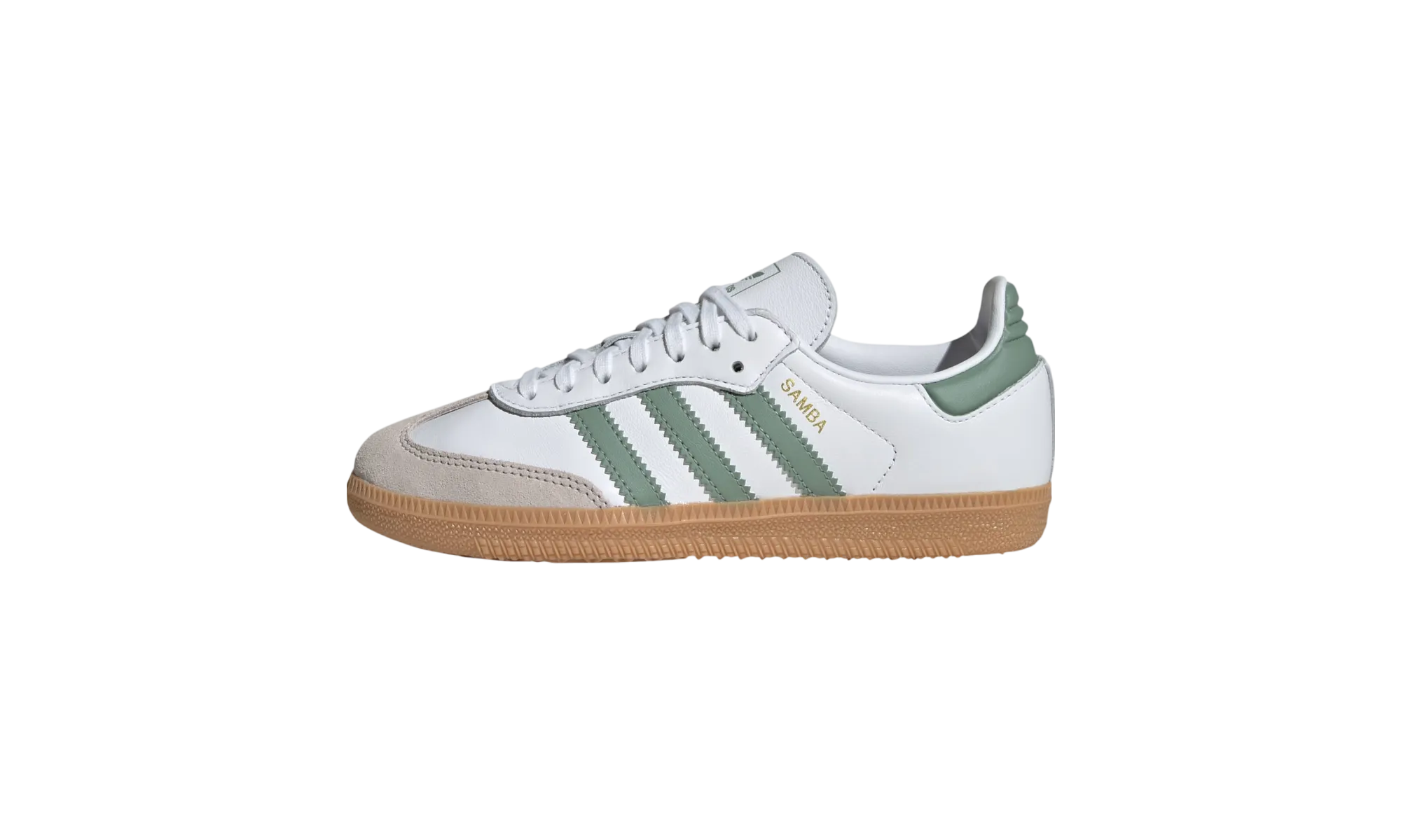 Natural Feel Samba OG GS "Cloud White Silver Green"