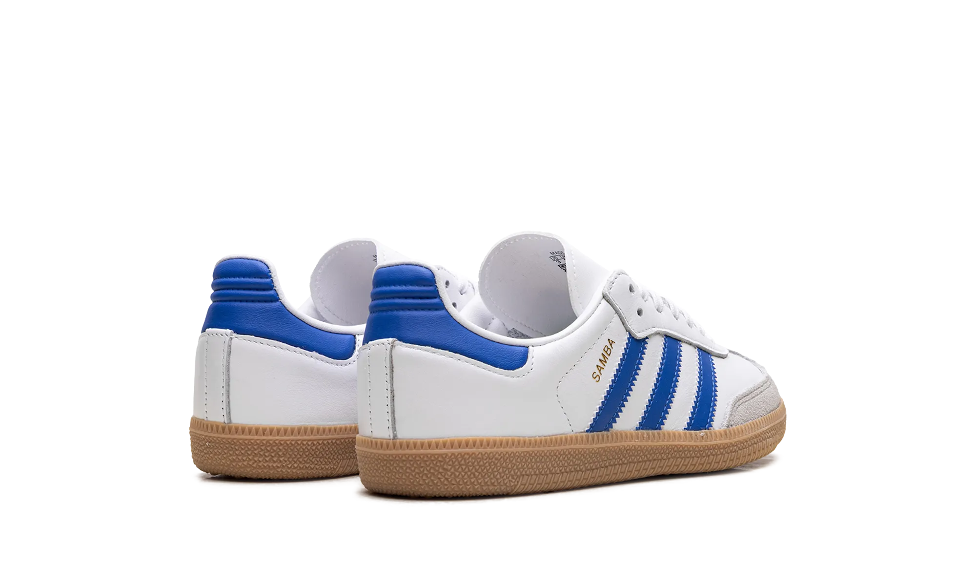 Comfortable Arch Support Samba OG PS "White Blue"