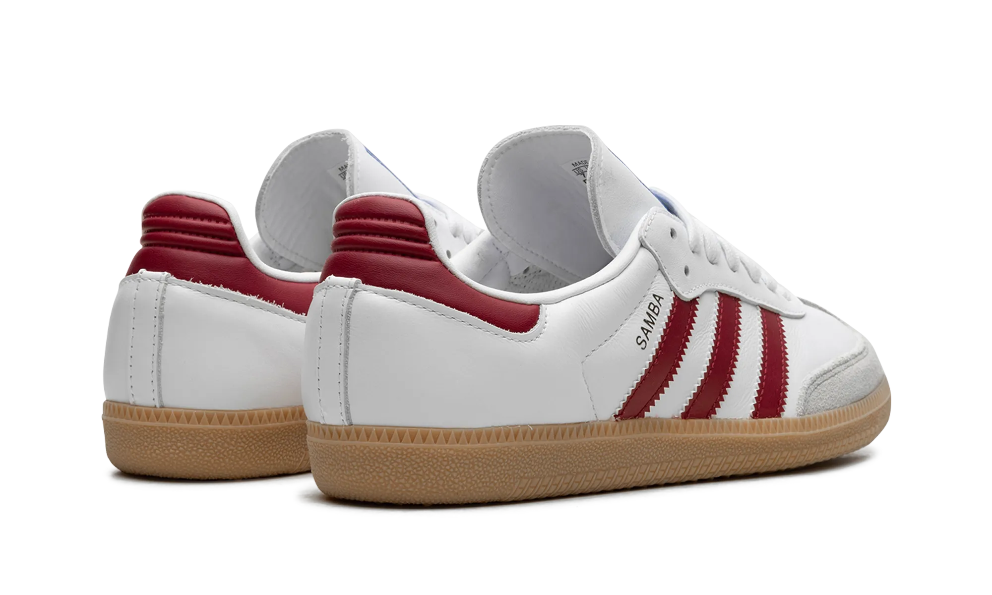 Heel Hug Mid Top Design Samba OG "Collegiate Burgundy"