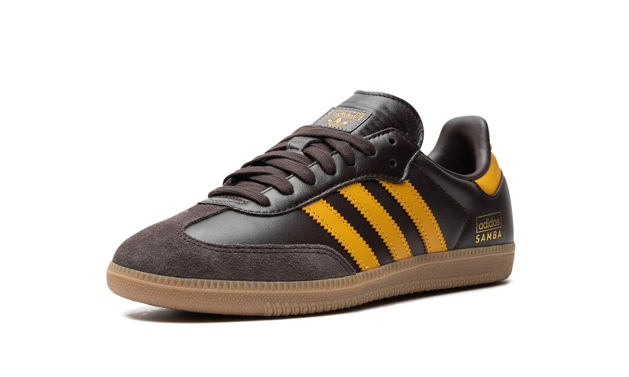 Samba OG "Dark Brown Preloved Yellow" Eva Midsole