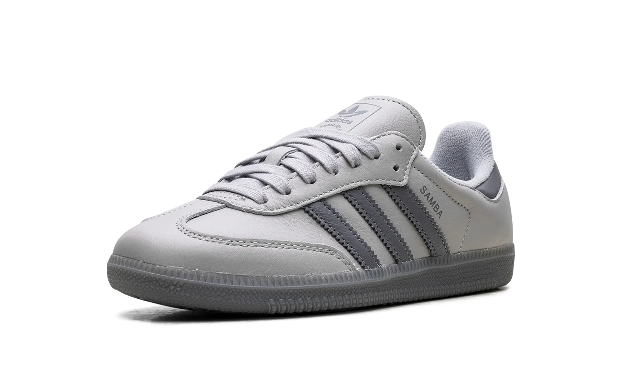 Samba OG "Grey" Slip Proof Red Hot