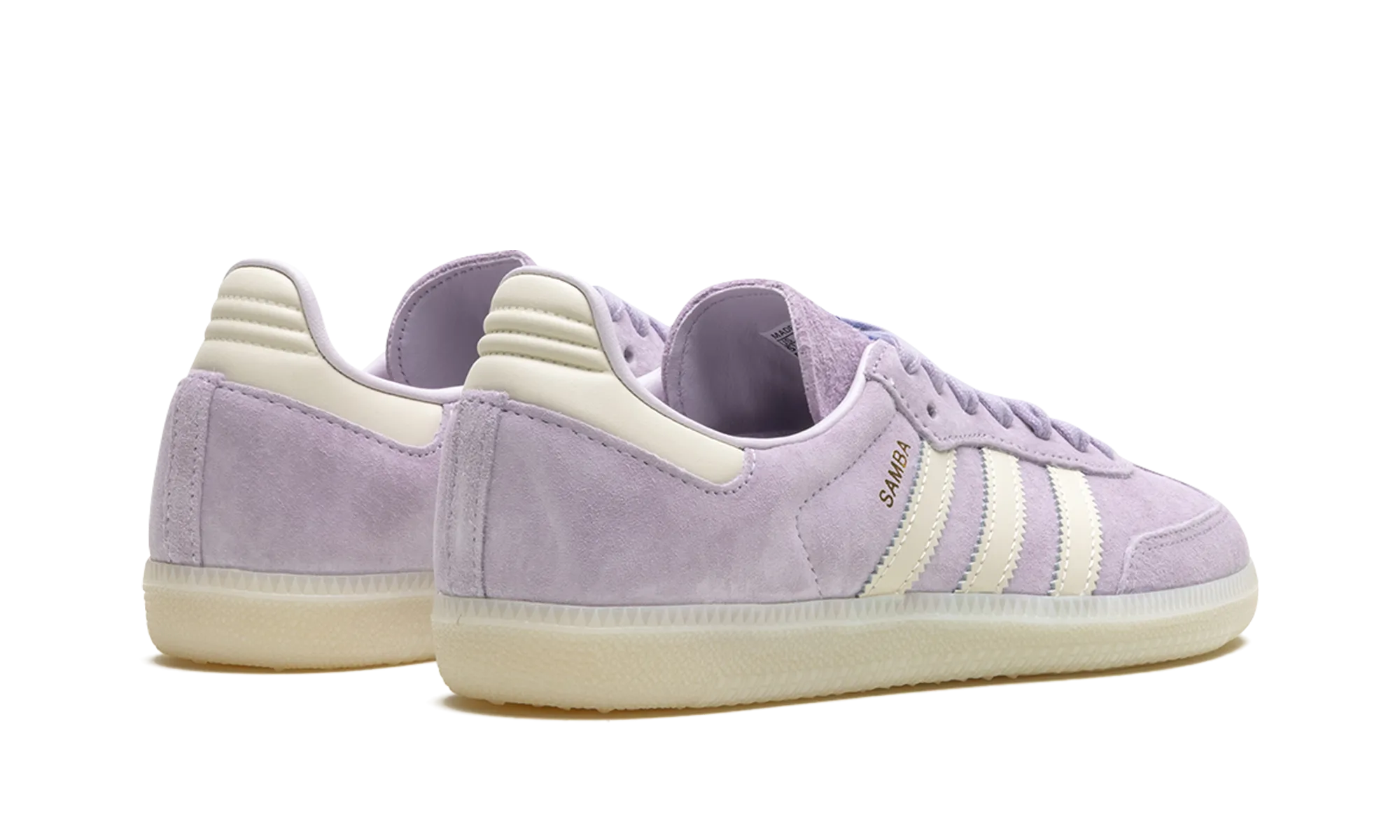 Samba OG "silver dawn/chalk white/off white" Heavy Stride