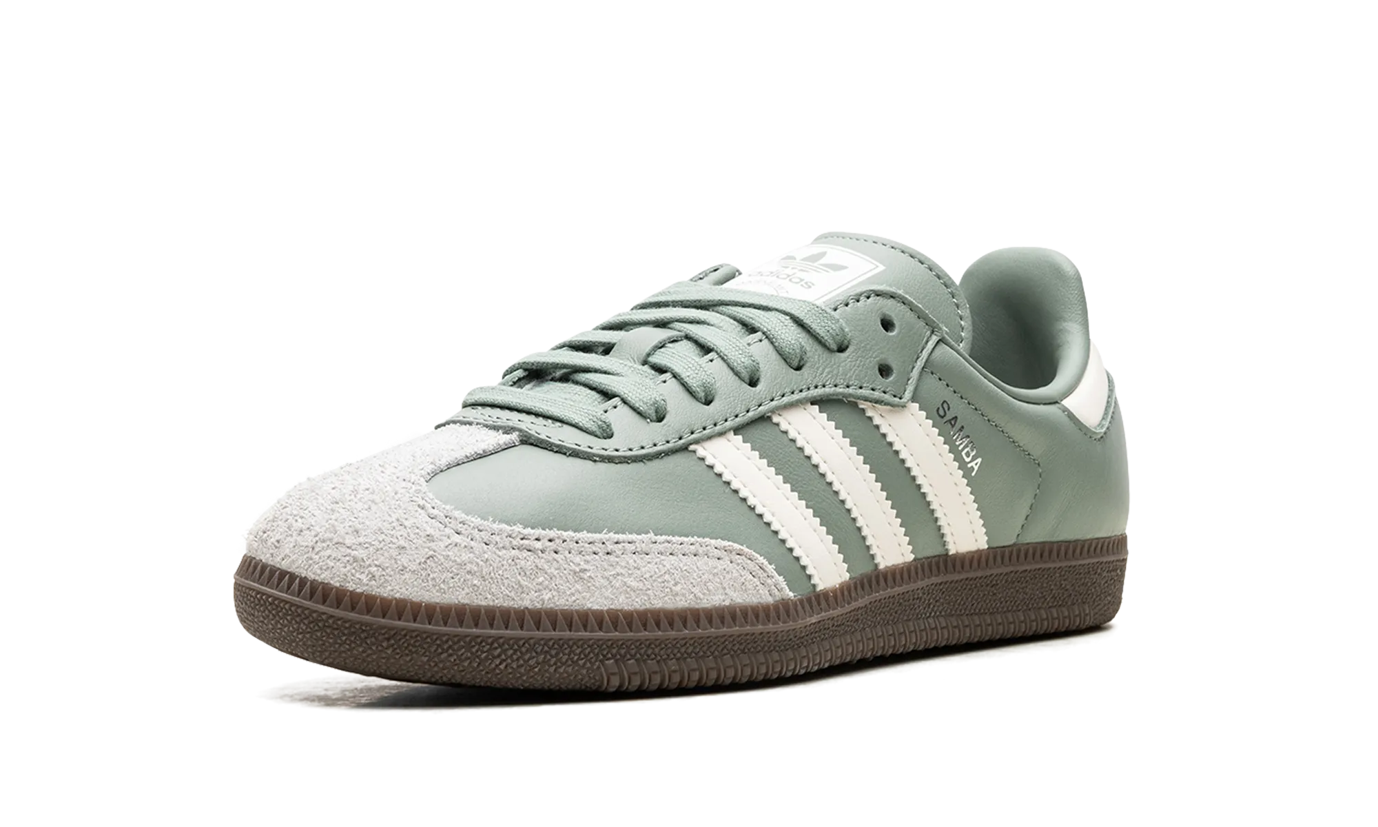 Samba OG "Silver Green Chalk White" Machine washable Simple Flow