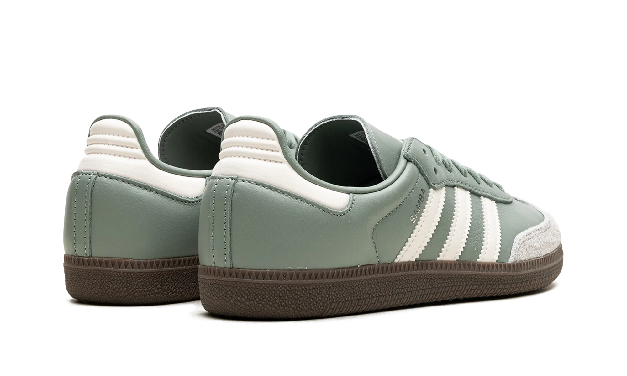 Samba OG "Silver Green Chalk White" Gentle Walk All Day Travel