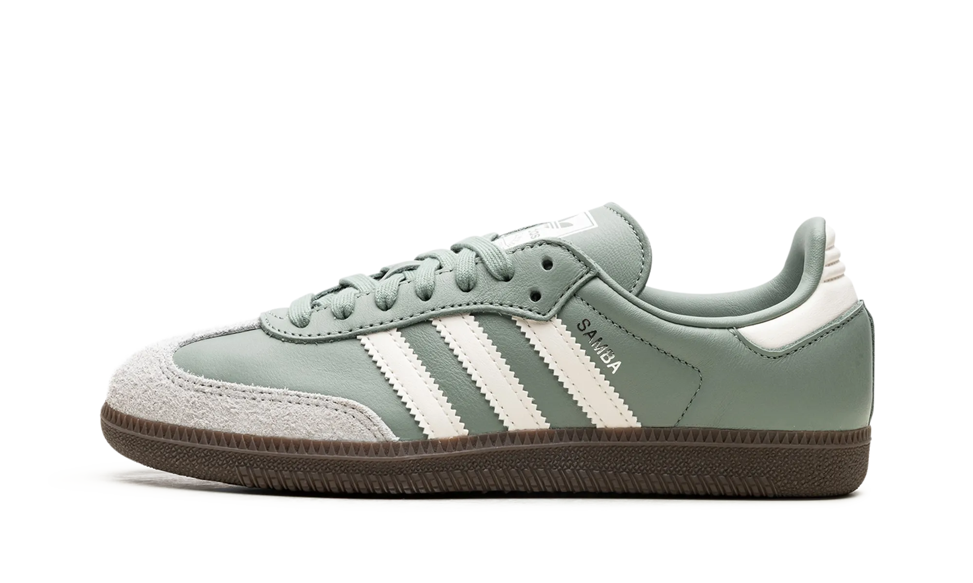Silver Glow Any Outfit Samba OG "Silver Green Chalk White"