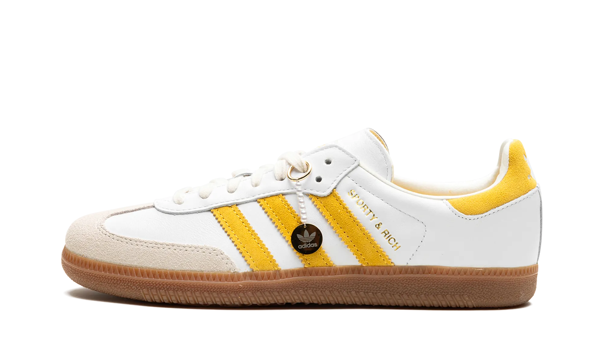 Samba OG "SPORTY & RICH - White Bold Gold" Happy Walk Save Hike