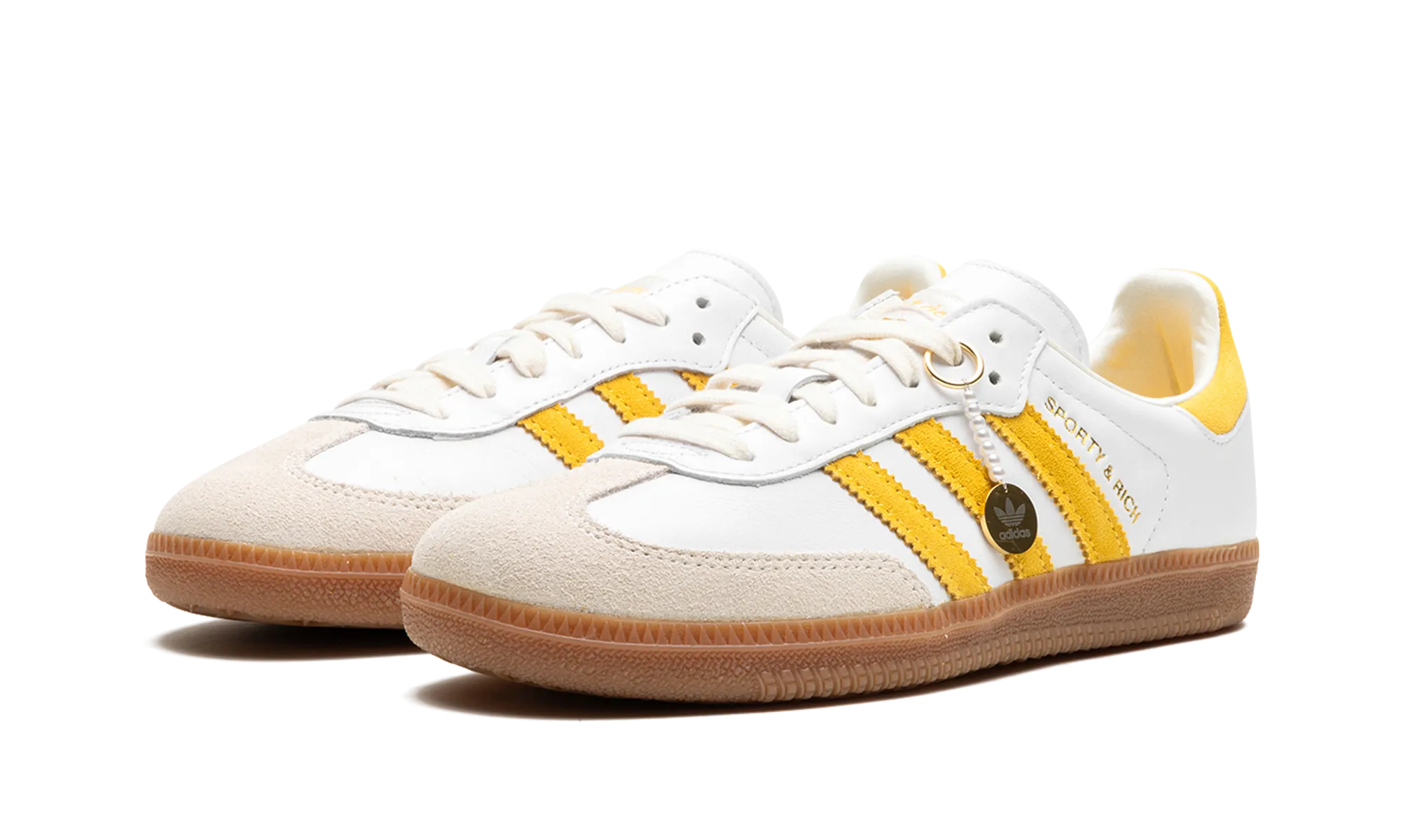 Samba OG "SPORTY & RICH - White Bold Gold" Sport Casual
