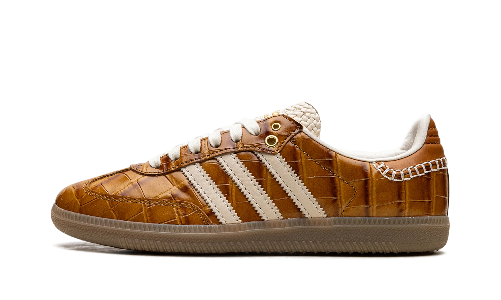 Samba OG "Wales Bonner - Brown Croc" Soft   leather Light Walk