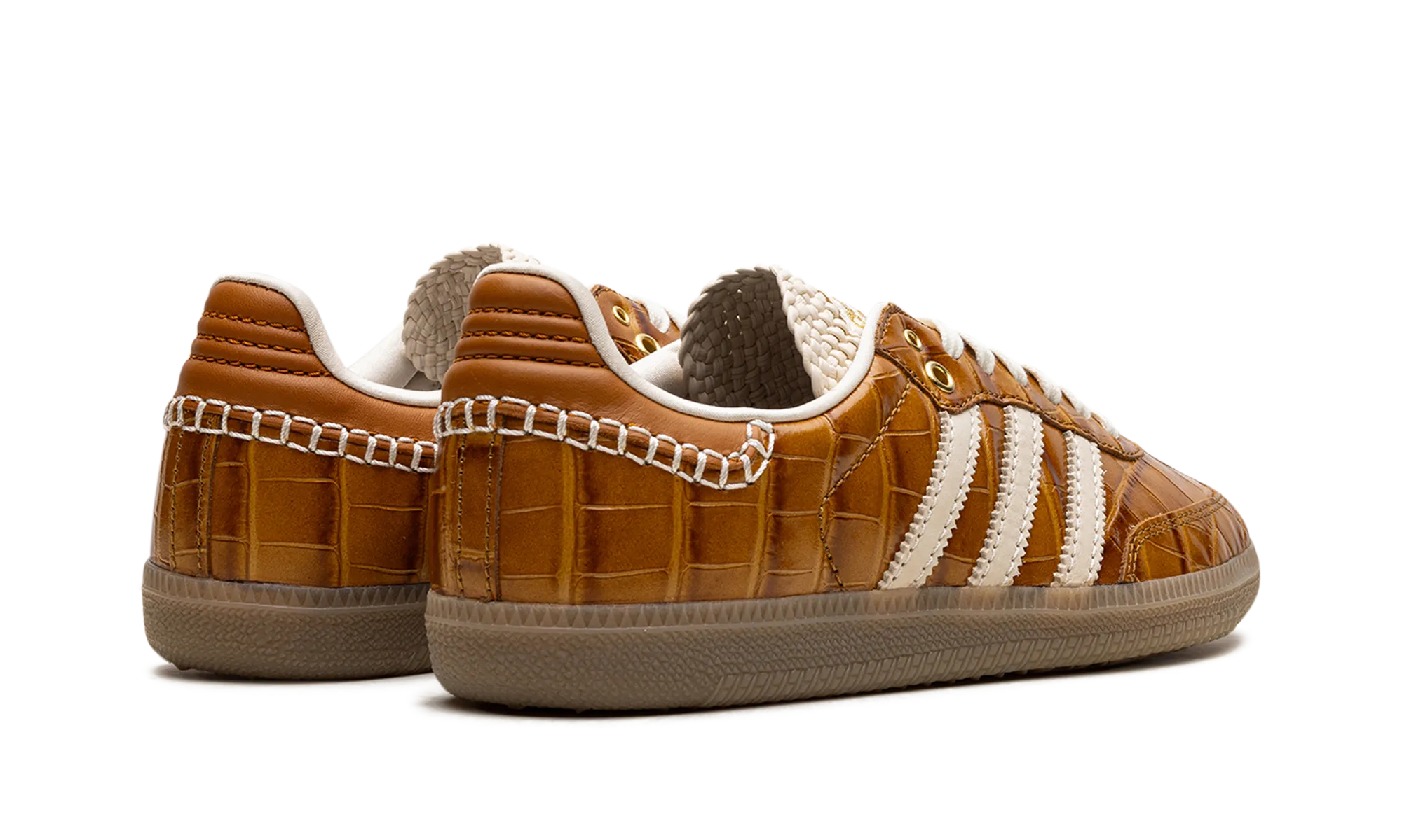 Samba OG "Wales Bonner - Brown Croc" Soft Footbed Cushion Points