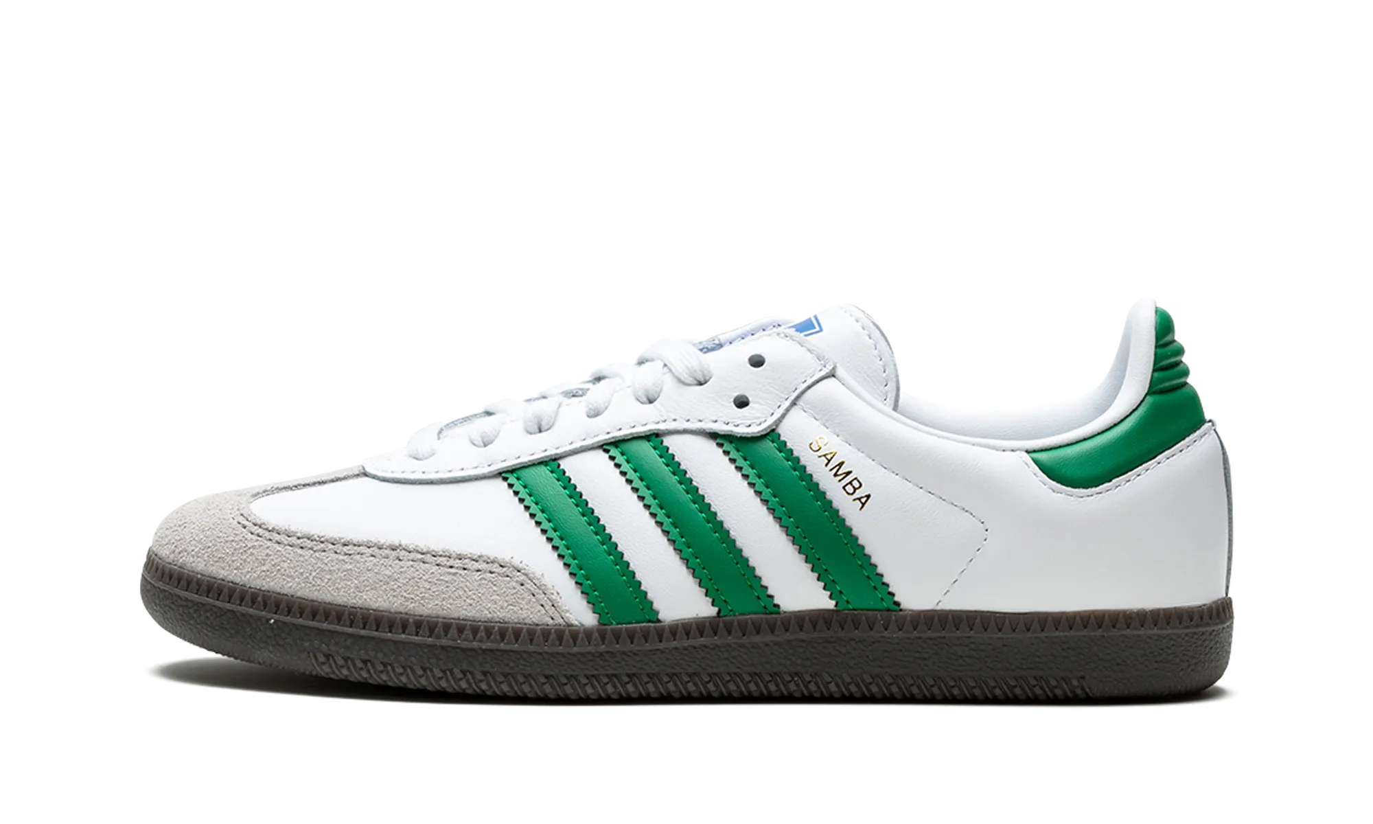 Samba OG "White / Green" Compact Office Style
