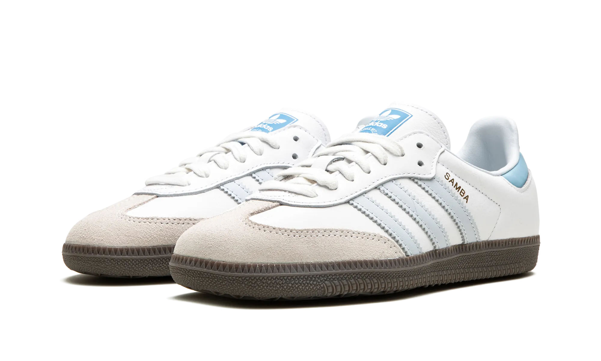 Chic Basics Classic Fit Samba OG "White / Halo Blue"
