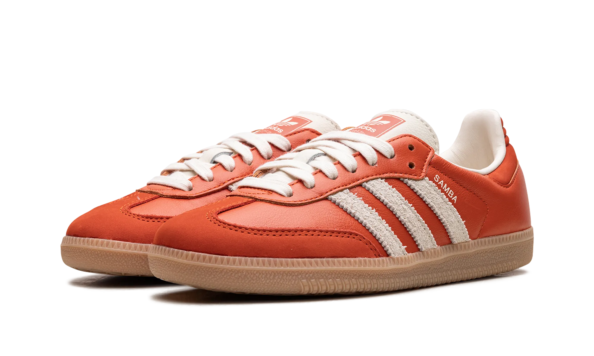 Samba OG WMNS "Collegiate Orange Cream White" All Comfort Slip On Style