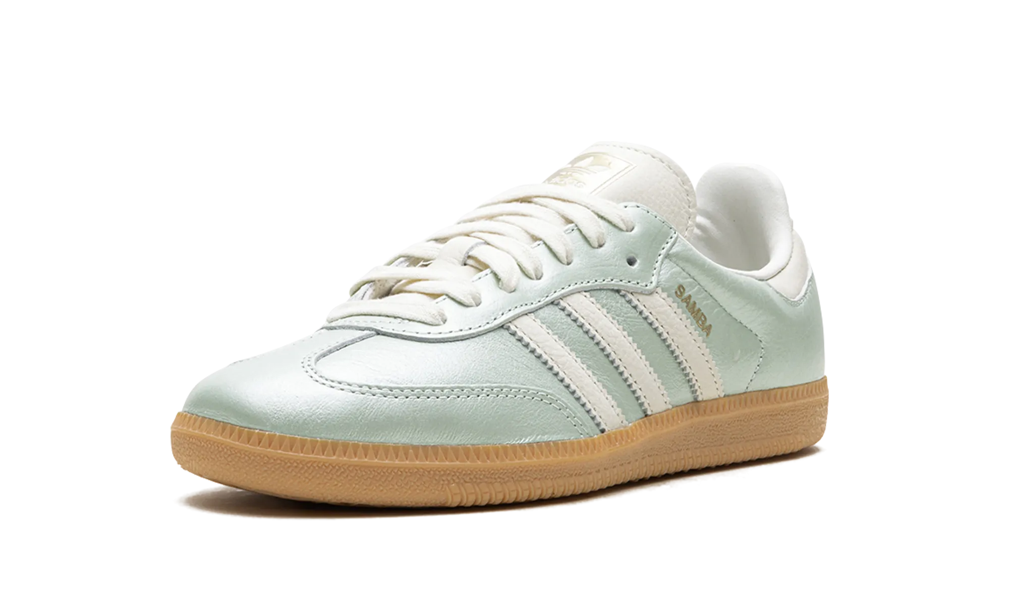 Samba OG WMNS "Cyber Metallic" Leaf Path Natural Form