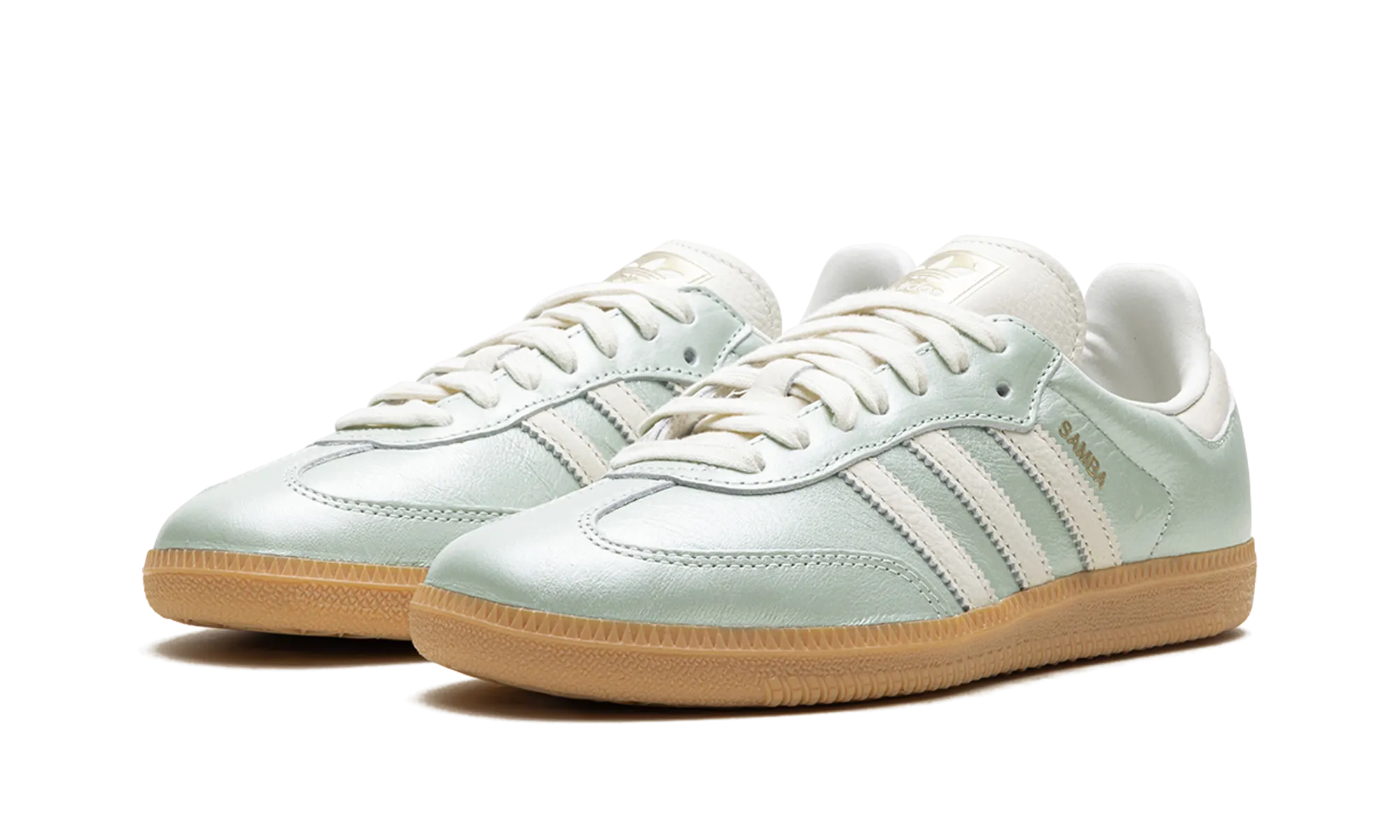 Easy Going Flexible Comfort Shoes. Samba OG WMNS "Cyber Metallic"