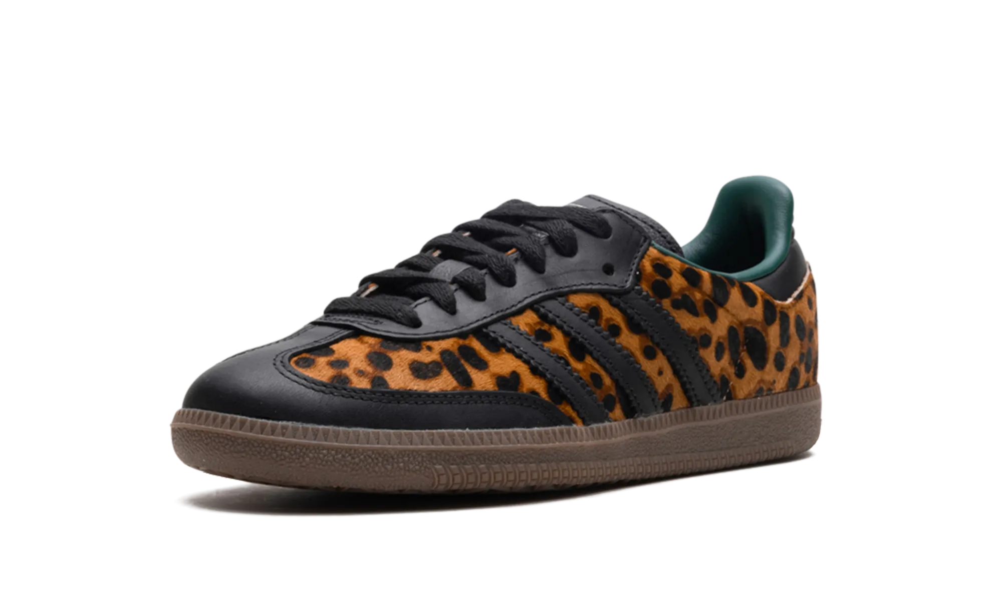 Samba OG WMNS "Leopard / Core Black" Balanced Walk Quick lace