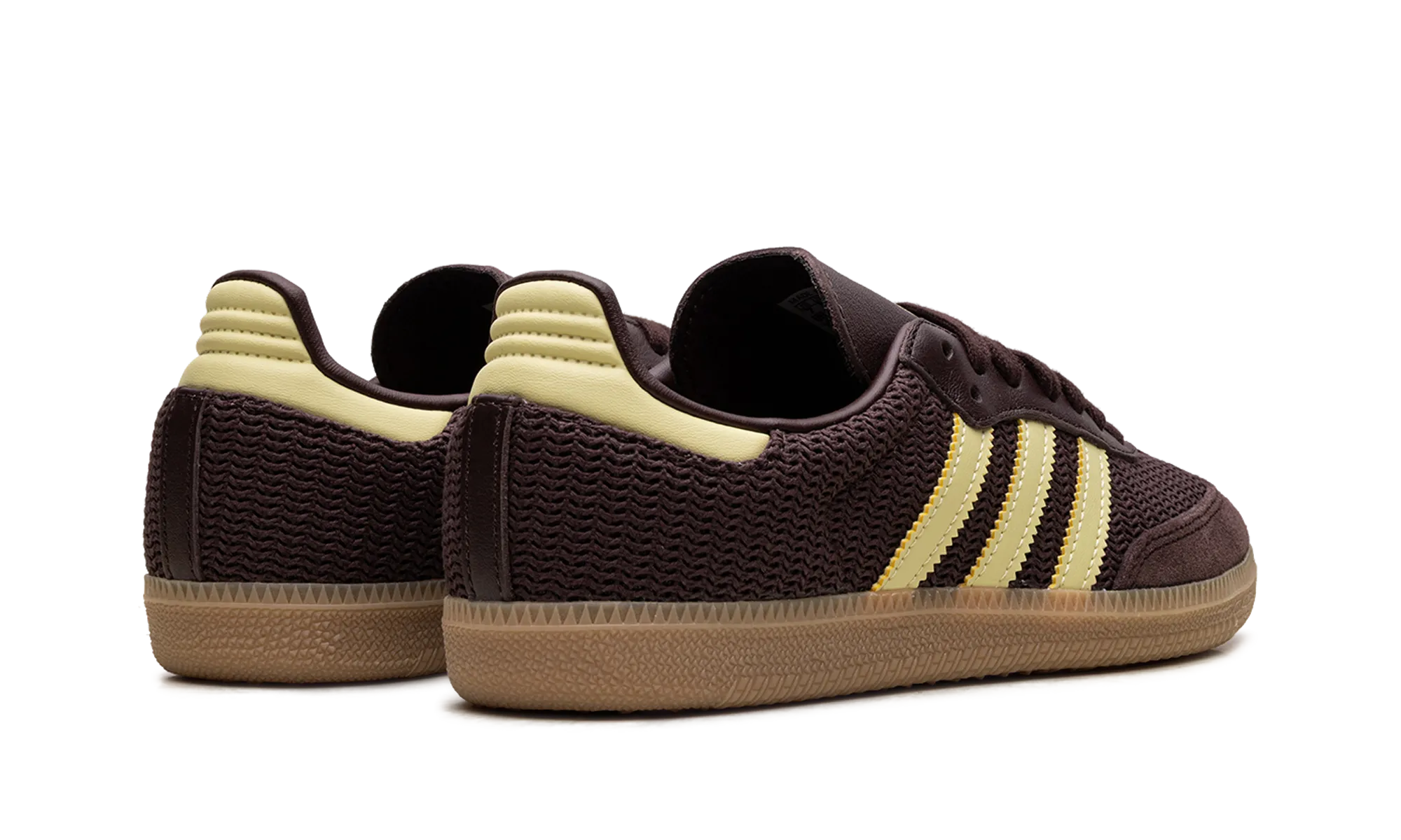 Sleek Finish Creek Path Samba OG WMNS "Shadow Brown Powder Yellow"