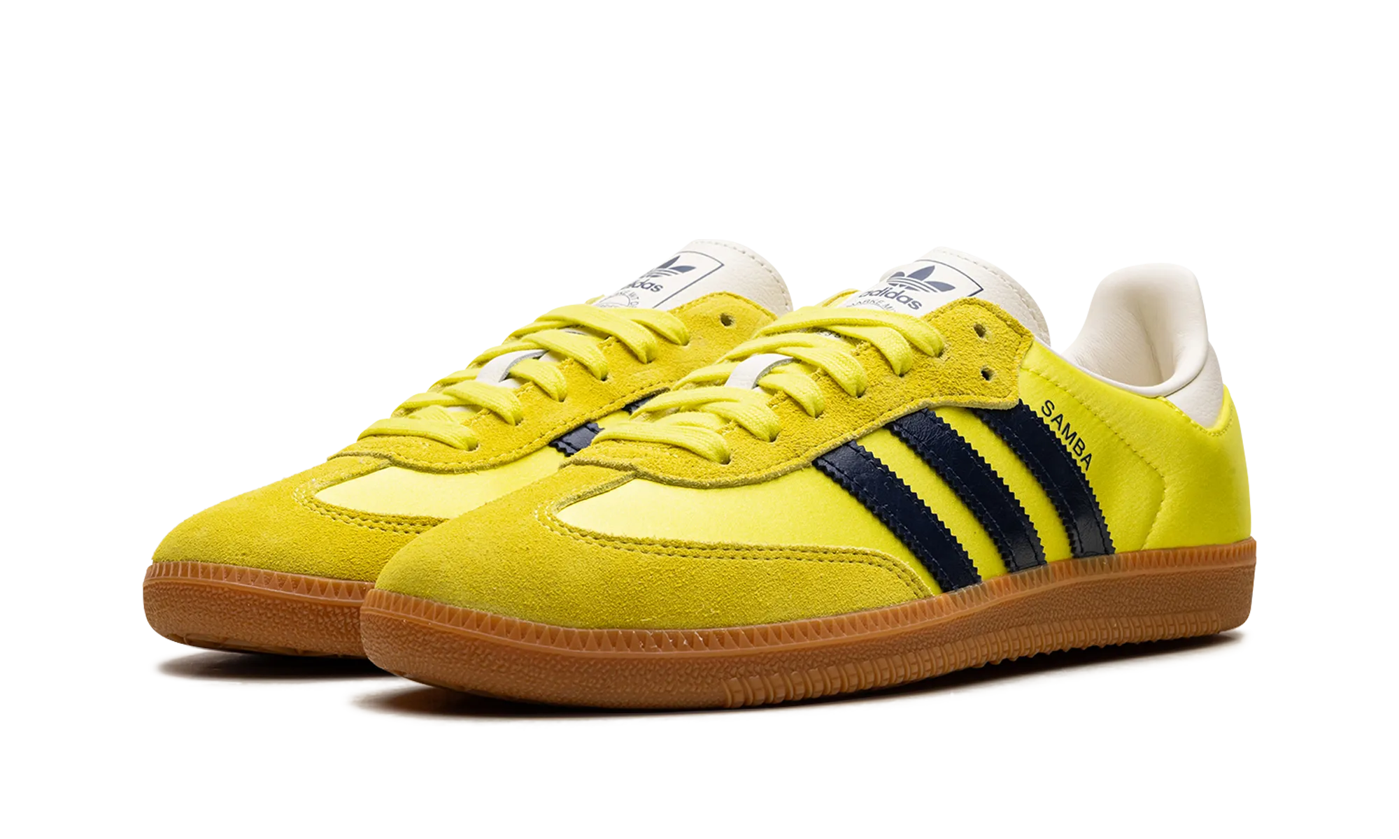 Samba OG WMNS "Shock Yellow Night Indigo" Elastic Sides