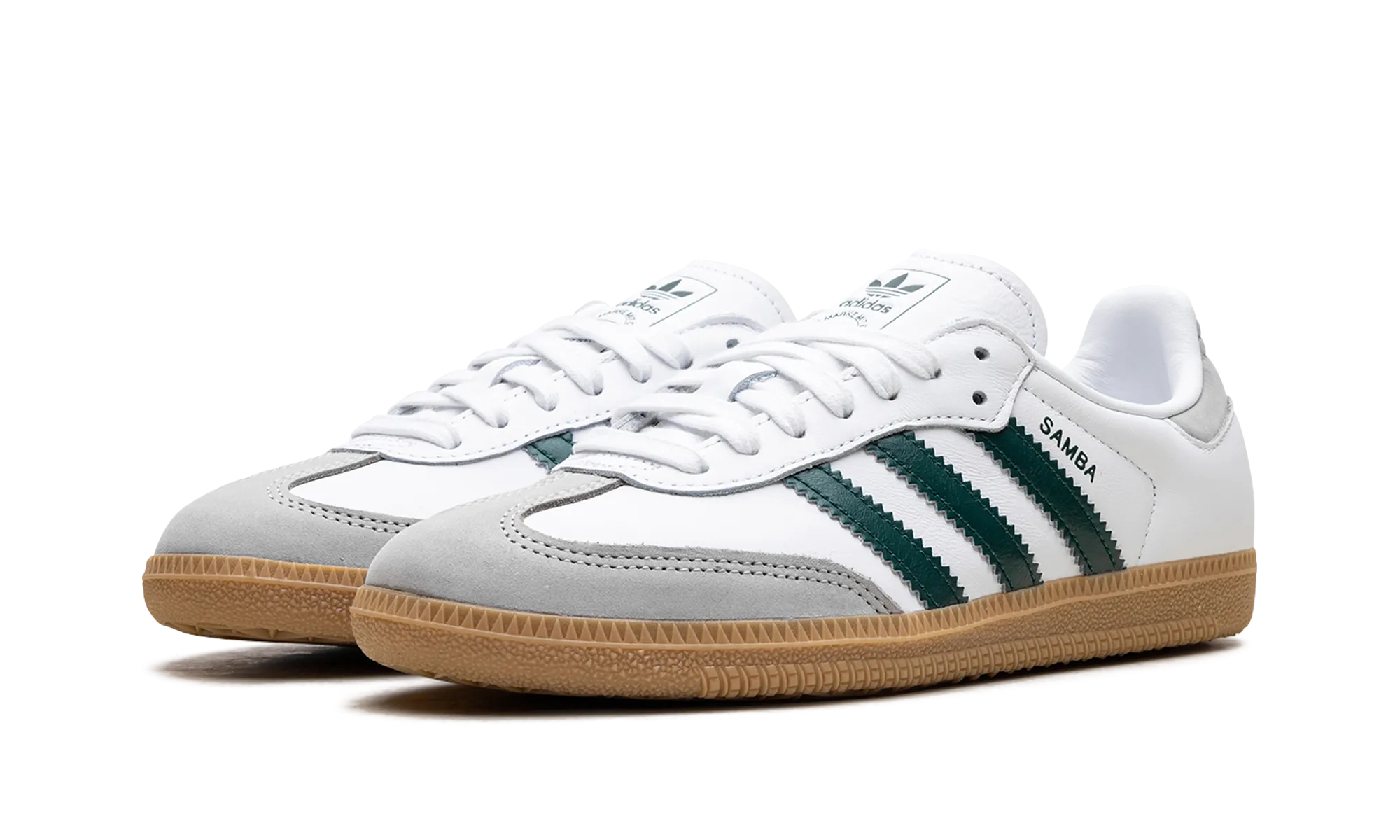 Samba OG WMNS "White Collegiate Green Gum" Simple Vibe Easy Lifestyle
